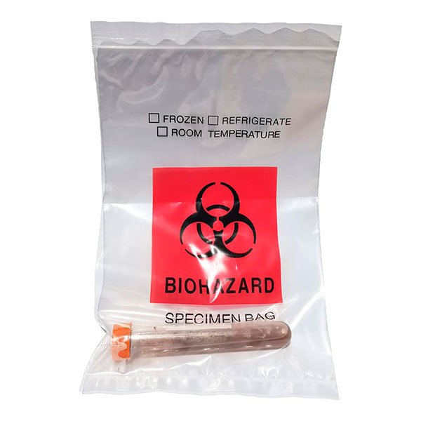 Bolsa Biohazard Specimen Bag Bolsa Biohazard Specimen Bag — vista 2