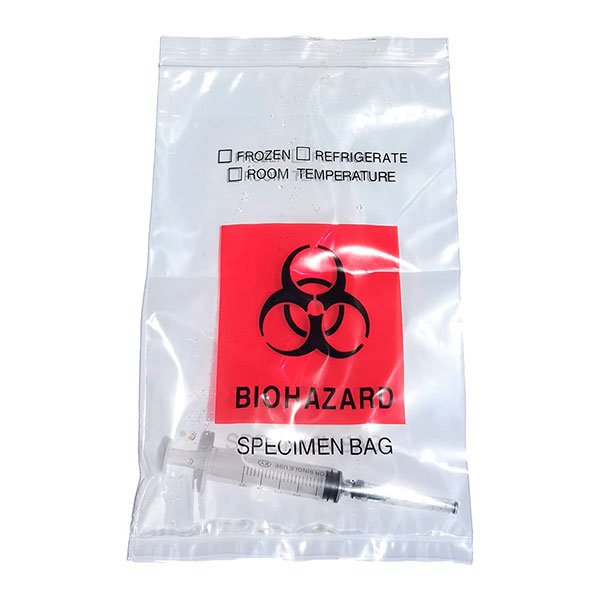 Bolsa Biohazard Specimen Bag Bolsa Biohazard Specimen Bag — vista 3