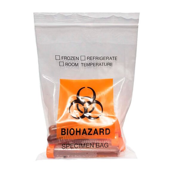 Bolsa Biohazard Speciment Bag Naranja 2 580x580