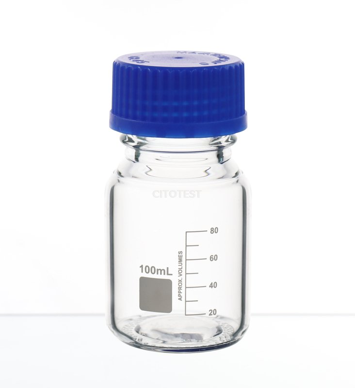 Frasco Tapa Rosca Azul 250 ml Frasco Tapa Rosca Azul 250 ml